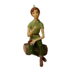 Wilton Cake Topper Peter Pan 6in Character Hard Plastic Hong Kong 1972‎ Vintage